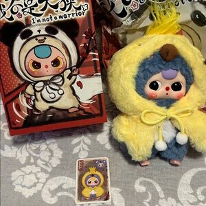 "KOALA/CHICKEN I'm Not A Warrior" plush. New.Box opened to verify.